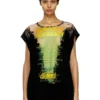 t-isak-a Ärmelloses T-Shirt mit Songtext-Print