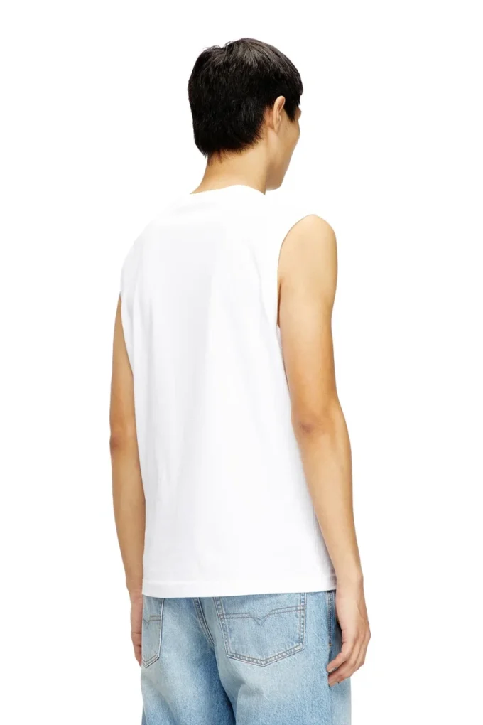 t-isco-div Tanktop mit Logo-Print auf der Brust
