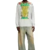 t-jerry-b Langarm-T-Shirt mit Songtext-Print