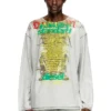 t-jerry-b Langarm-T-Shirt mit Songtext-Print