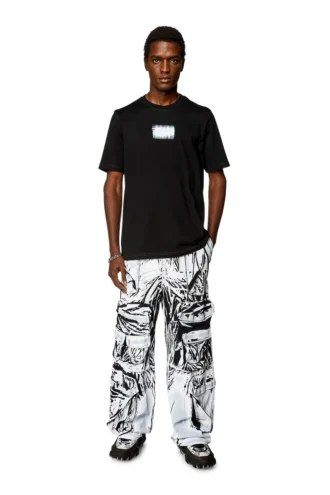 t-just-n4 T-Shirt mit Logo-Aufdruck aus Bio-Baumwolle
