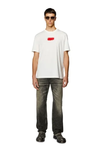 t-just-n4 T-Shirt mit Logo-Aufdruck aus Bio-Baumwolle
