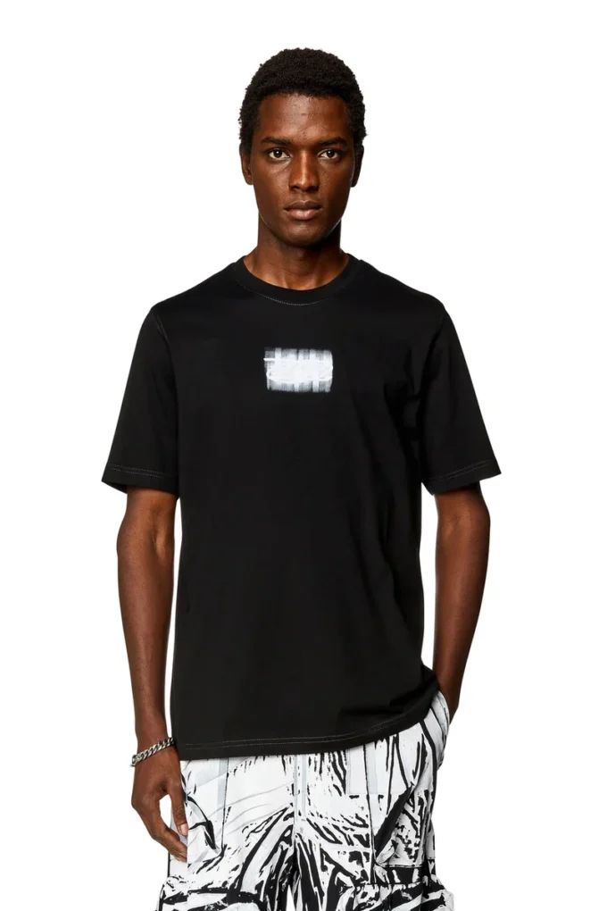 t-just-n4 T-Shirt mit Logo-Aufdruck aus Bio-Baumwolle