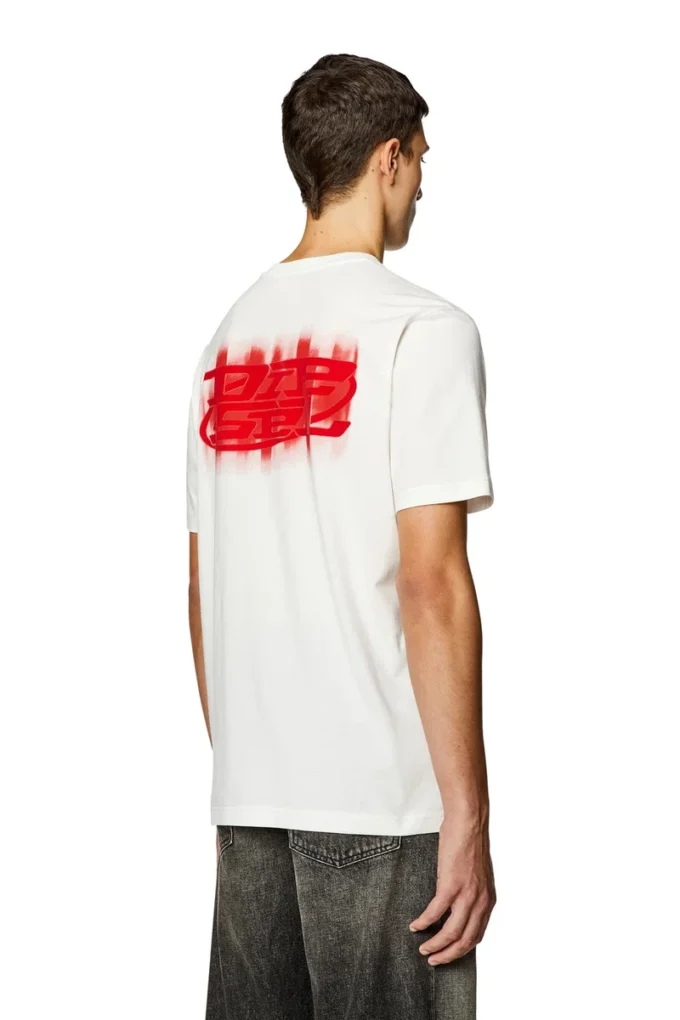t-just-n4 T-Shirt mit Logo-Aufdruck aus Bio-Baumwolle