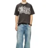 t-leonard-ihbj T-Shirt mit Graffiti-Print
