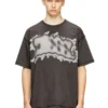 t-leonard-ihbj T-Shirt mit Graffiti-Print