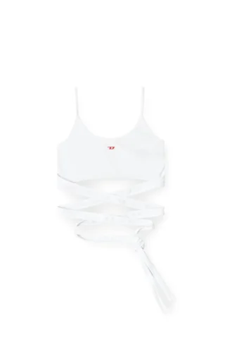 t-leya-tail Tanktop mit Wickelbändern