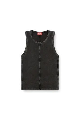 t-mely-sl Tanktop aus Jersey in Denim-Optik