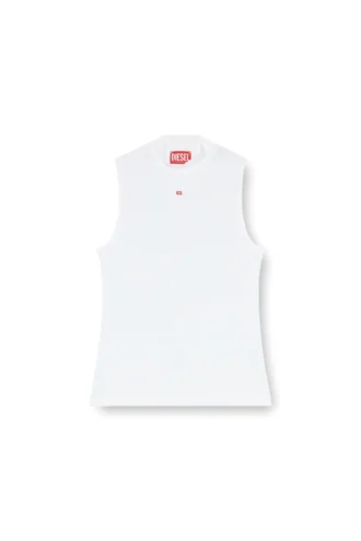 t-mokky-sl-microdiv Geripptes Tanktop mit Stehkragen