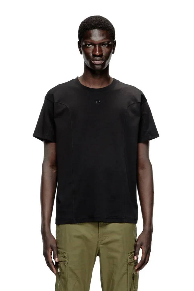 t-norm-int Kurzarm-T-Shirt mit Einsätzen