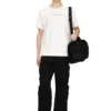 t-norm-piping T-Shirt mit kontrastfarbener Paspelierung