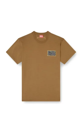 t-norm-t3 T-Shirt mit Camo-Logo-Patch