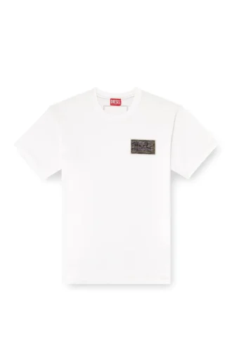 t-norm-t3 T-Shirt mit Camo-Logo-Patch
