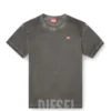 t-norm-t7 Baumwoll-T-Shirt mit Rundhalsausschnitt und Print