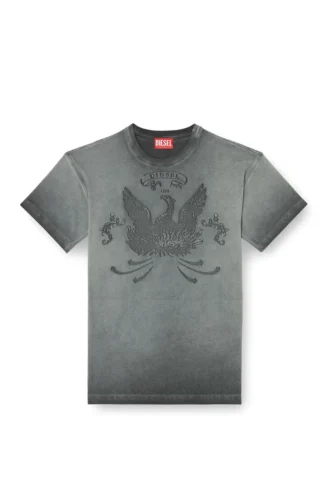 t-norm-t9 T-Shirt mit Phoenix-Devoré