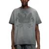 t-norm-t9 T-Shirt mit Phoenix-Devoré