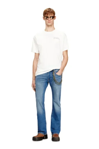 t-norm-v16 Klassisches Baumwoll-T-Shirt mit Diesel-Stickerei