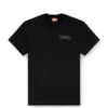 t-norm-v16 Klassisches Baumwoll-T-Shirt mit Diesel-Stickerei t-norm-v16 Klassisches Baumwoll-T-Shirt mit Diesel-Stickerei