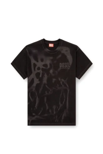 t-norm-v7 Baumwoll-T-Shirt mit Laserdruck