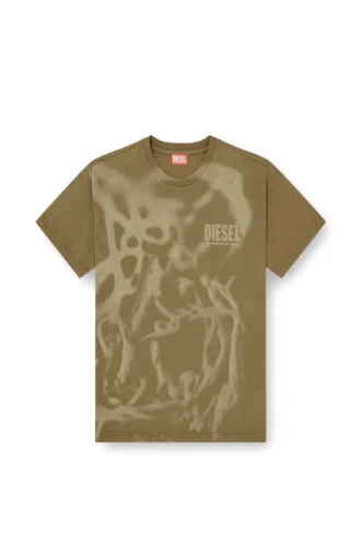 t-norm-v7 Baumwoll-T-Shirt mit Laserdruck