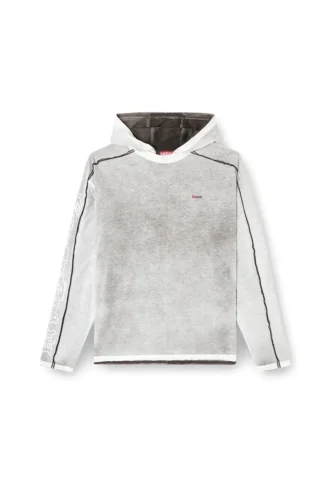t-riven-ls-hood Baumwoll-Hoodie mit Farbspritzern