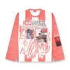 t-ruby Gestreiftes Langarm-T-Shirt mit Foto-Patches t-ruby Gestreiftes Langarm-T-Shirt mit Foto-Patches