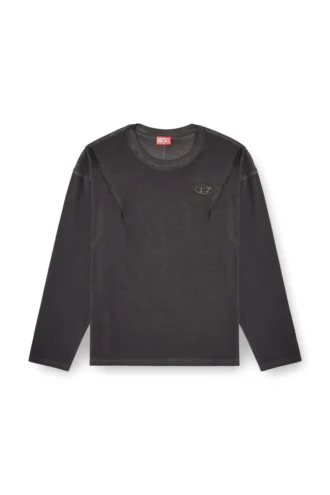 t-thug-t-shirt Langarm-T-Shirt mit Fade-Effekt