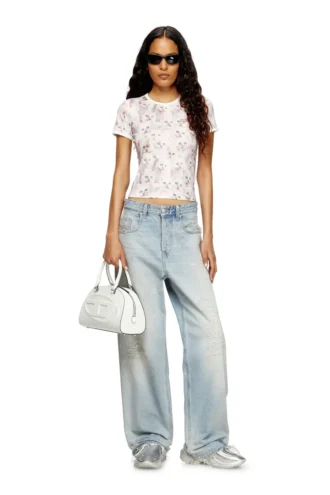 t-unclau Jersey-Oberteil mit Allover-Print