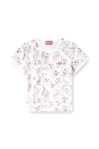t-unclau Jersey-Oberteil mit Allover-Print