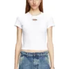 t-uncutie-long-od-q1 Slim Fit T-Shirt mit Cut-Out Oval D