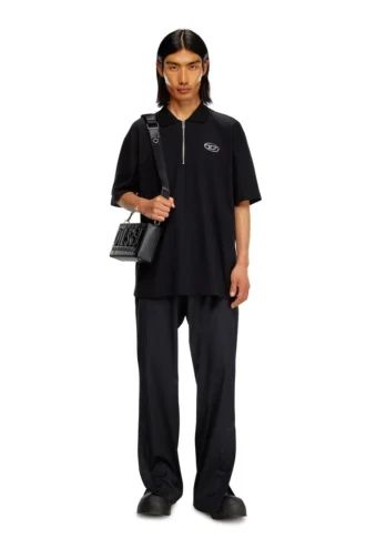 t-vor-od Poloshirt mit halbem Reißverschluss