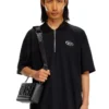 t-vor-od Poloshirt mit halbem Reißverschluss t-vor-od Poloshirt mit halbem Reißverschluss