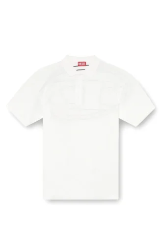 t-vort-megoval-d Poloshirt mit großem ovalen D-Stick