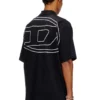t-vort-megoval-d Poloshirt mit großem ovalen D-Stick
