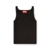 t-wife-od Schlankes Tanktop mit lasergeschnittenem Oval D