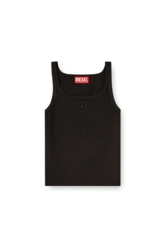 t-wife-od Schlankes Tanktop mit lasergeschnittenem Oval D