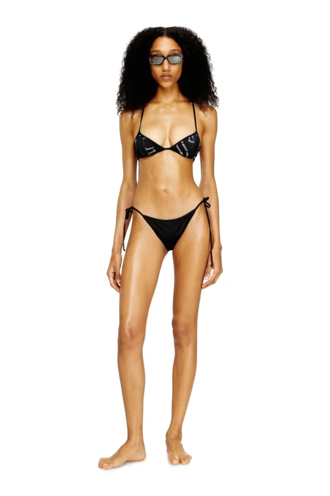taylor-d-core Bikini-Höschen aus Nylon mit seitlichen Bändern