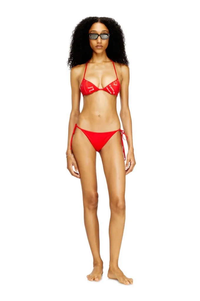 taylor-d-core Bikini-Höschen aus Nylon mit seitlichen Bändern taylor-d-core Bikini-Höschen aus Nylon mit seitlichen Bändern