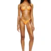 tropik_ta BH Metallic-Bikini-Oberteil mit Lotus-Print tropik_ta BH Metallic-Bikini-Oberteil mit Lotus-Print