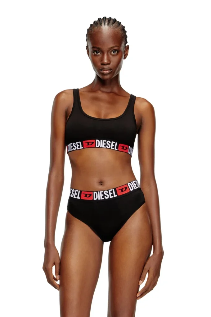 ufsb-oriba Bralette mit Logo-Band