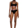 ufsb-oriba Bralette mit Logo-Band