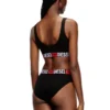 ufsb-oriba Bralette mit Logo-Band