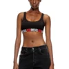 ufsb-oriba Bralette mit Logo-Band