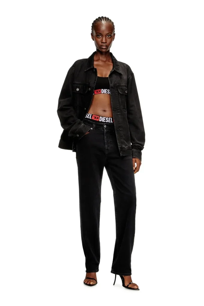 ufsb-oriba Bralette mit Logo-Band