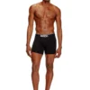 umbx-sebastianthreepac Dreierpack einfarbige lange Boxershorts umbx-sebastianthreepac Dreierpack einfarbige lange Boxershorts