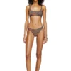 ut-bra-top-utlt Camo-Bikini-Oberteil mit ausgeschnittenem Logo ut-bra-top-utlt Camo-Bikini-Oberteil mit ausgeschnittenem Logo