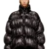 w-choco Daunenjacke mit Kapuze und Bubble-Effekt w-choco Daunenjacke mit Kapuze und Bubble-Effekt