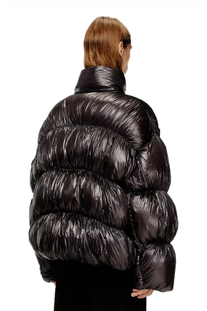 w-choco Daunenjacke mit Kapuze und Bubble-Effekt w-choco Daunenjacke mit Kapuze und Bubble-Effekt