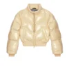 w-crema Gesteppte Bomberjacke aus Vinyl w-crema Gesteppte Bomberjacke aus Vinyl