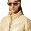 w-crema Gesteppte Bomberjacke aus Vinyl w-crema Gesteppte Bomberjacke aus Vinyl
